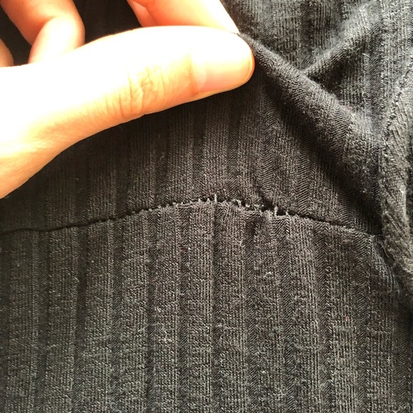 AQUA Ribbed Lace-Up Bodysuit - 100% Exclusive - Picture 11 of 14